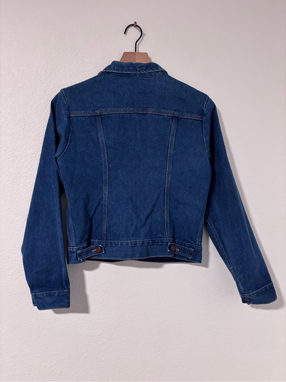Vintage Wrangler 1970’s Denim Trucker Jacket Size 20 Made in USA - Picture 2 of 3